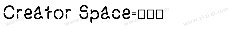 Creator Space字体转换